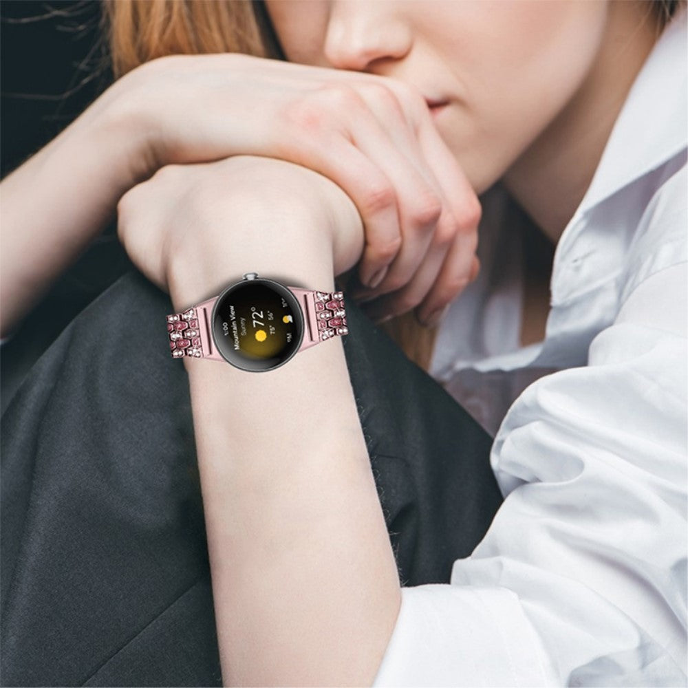 Super holdbart Google Pixel Watch  Rem - Pink#serie_4