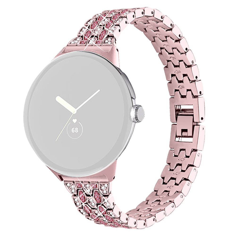 Super holdbart Google Pixel Watch  Rem - Pink#serie_4