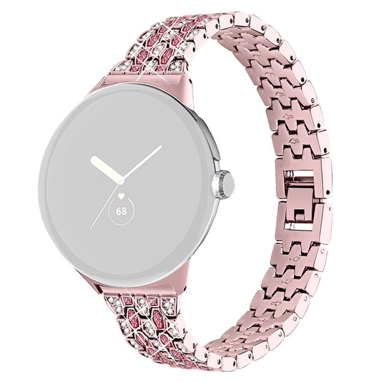 Super holdbart Google Pixel Watch  Rem - Pink#serie_4