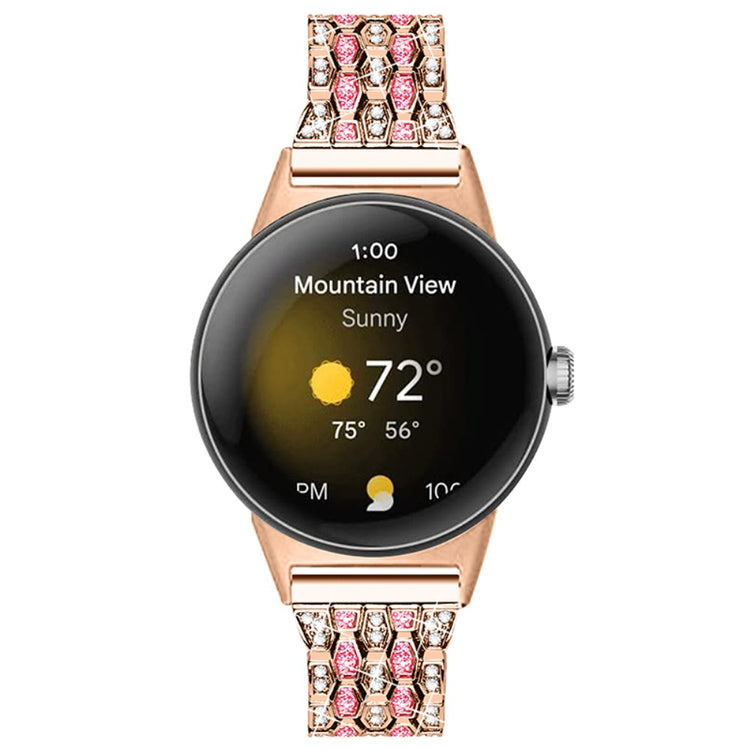Super holdbart Google Pixel Watch  Rem - Pink#serie_5