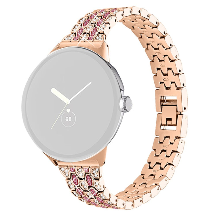 Super holdbart Google Pixel Watch  Rem - Pink#serie_5