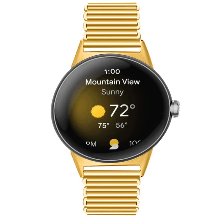 Elegant Google Pixel Watch  Rem - Guld#serie_2