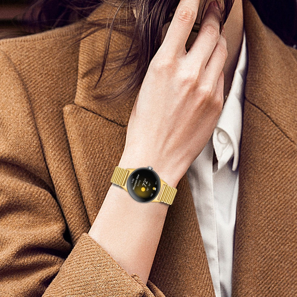 Elegant Google Pixel Watch  Rem - Guld#serie_2