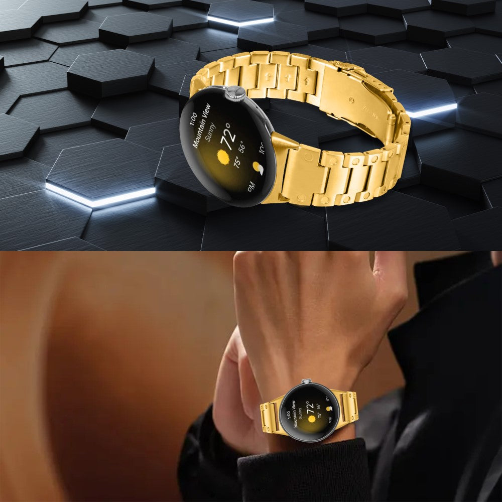 Mega sejt Google Pixel Watch  Rem - Guld#serie_2