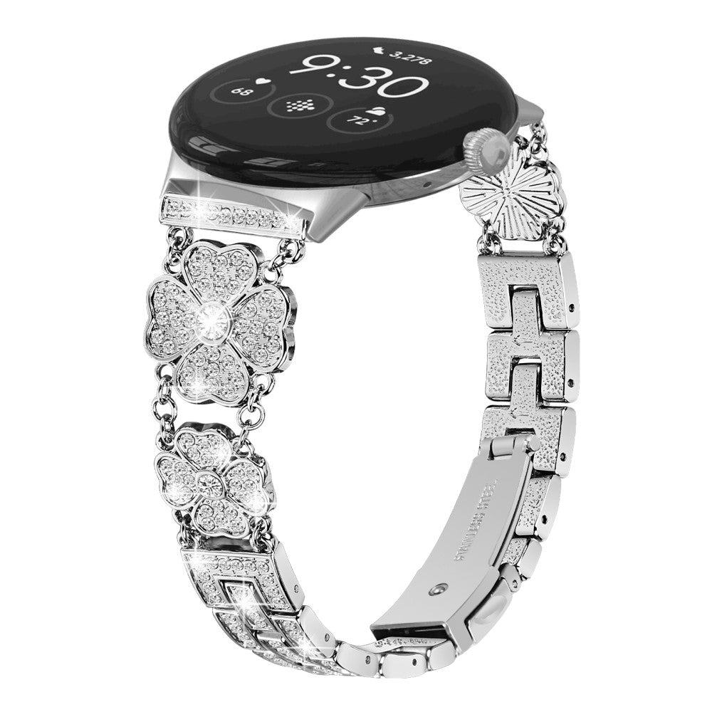 Rigtigt fed Google Pixel Watch  Rem - Sølv#serie_4
