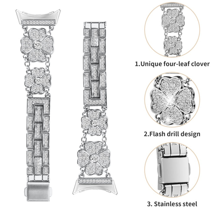 Rigtigt fed Google Pixel Watch  Rem - Sølv#serie_4