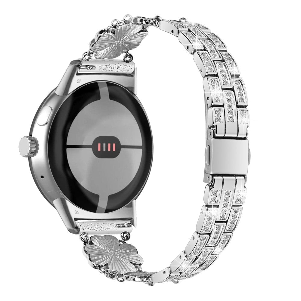 Rigtigt fed Google Pixel Watch  Rem - Sølv#serie_4