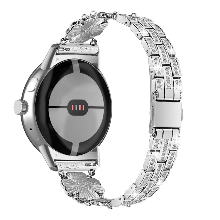 Rigtigt fed Google Pixel Watch  Rem - Sølv#serie_4