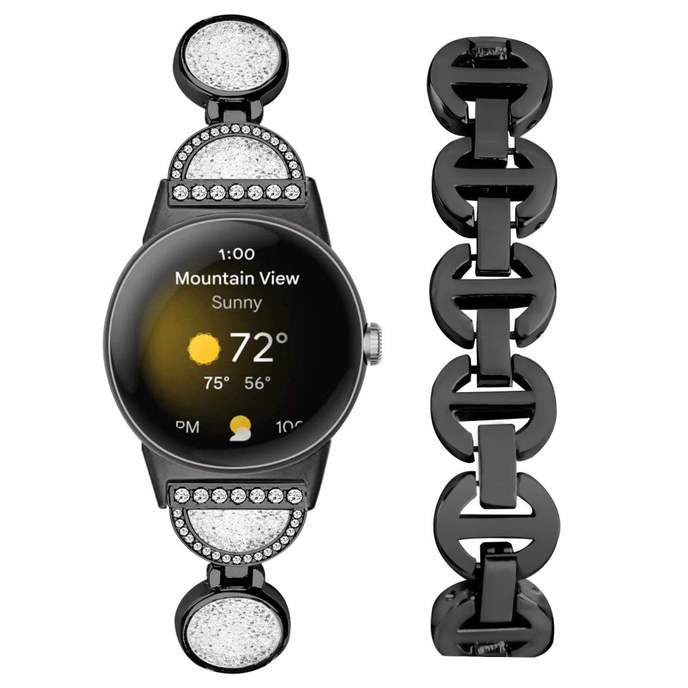 Slidstærk Google Pixel Watch  Rem - Sort#serie_1