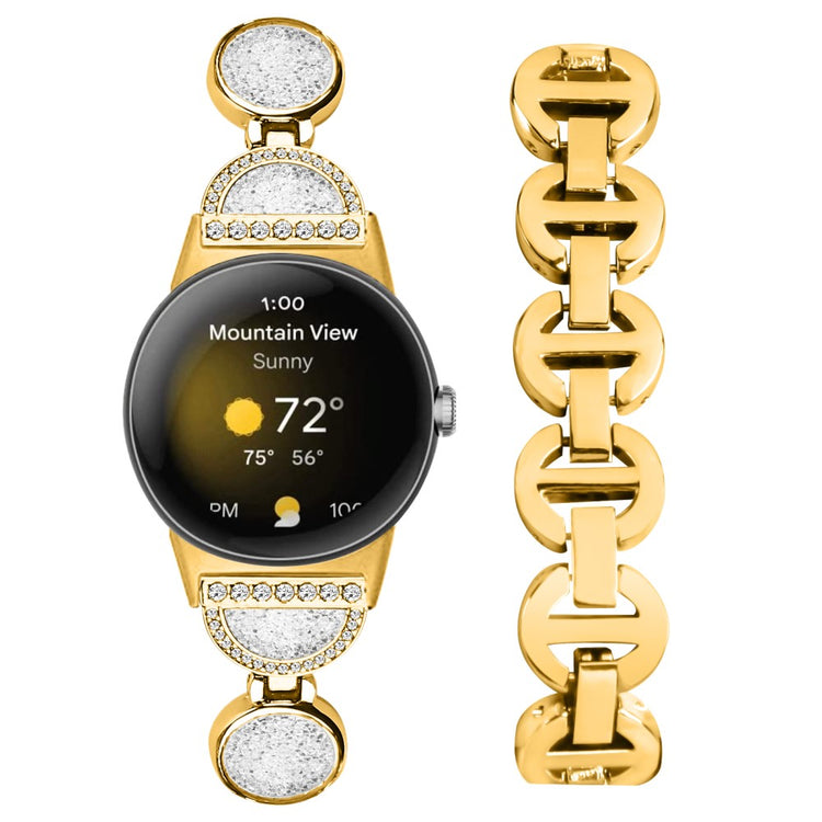 Slidstærk Google Pixel Watch  Rem - Guld#serie_2