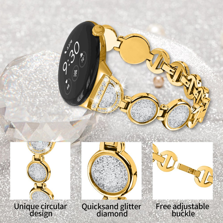Slidstærk Google Pixel Watch  Rem - Guld#serie_2