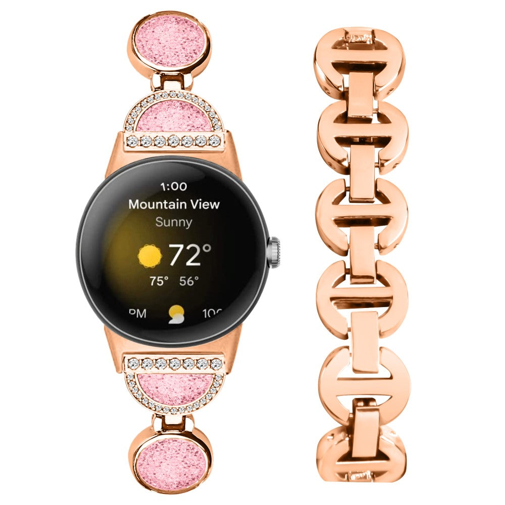 Slidstærk Google Pixel Watch  Rem - Pink#serie_3