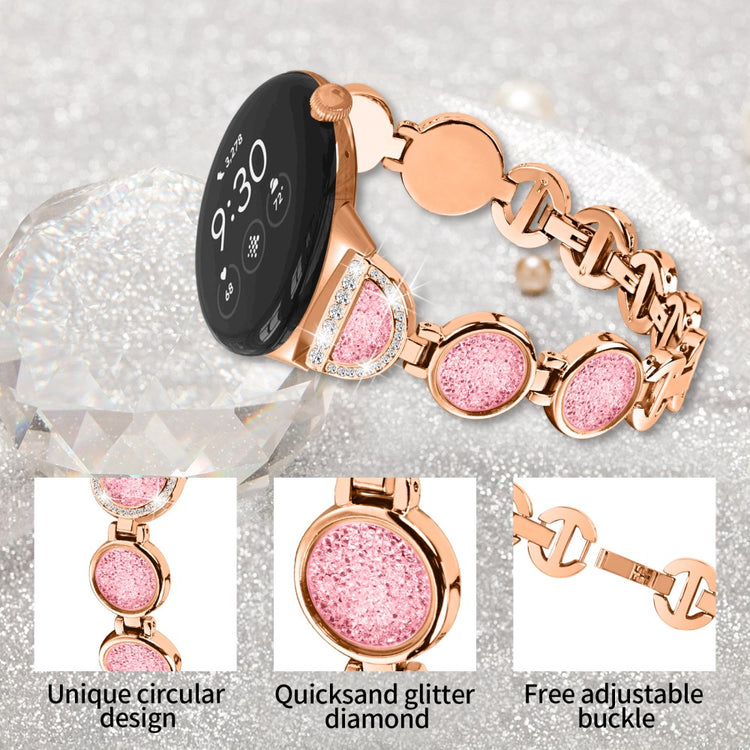 Slidstærk Google Pixel Watch  Rem - Pink#serie_3