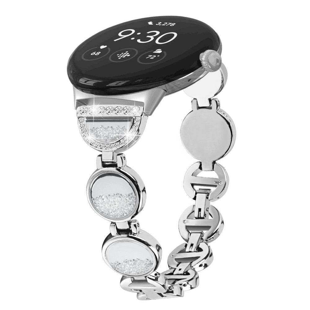 Slidstærk Google Pixel Watch  Rem - Sølv#serie_4