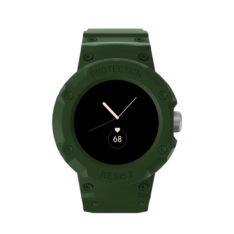 Vildt Elegant Silikone Rem passer til Google Pixel Watch - Grøn#serie_3