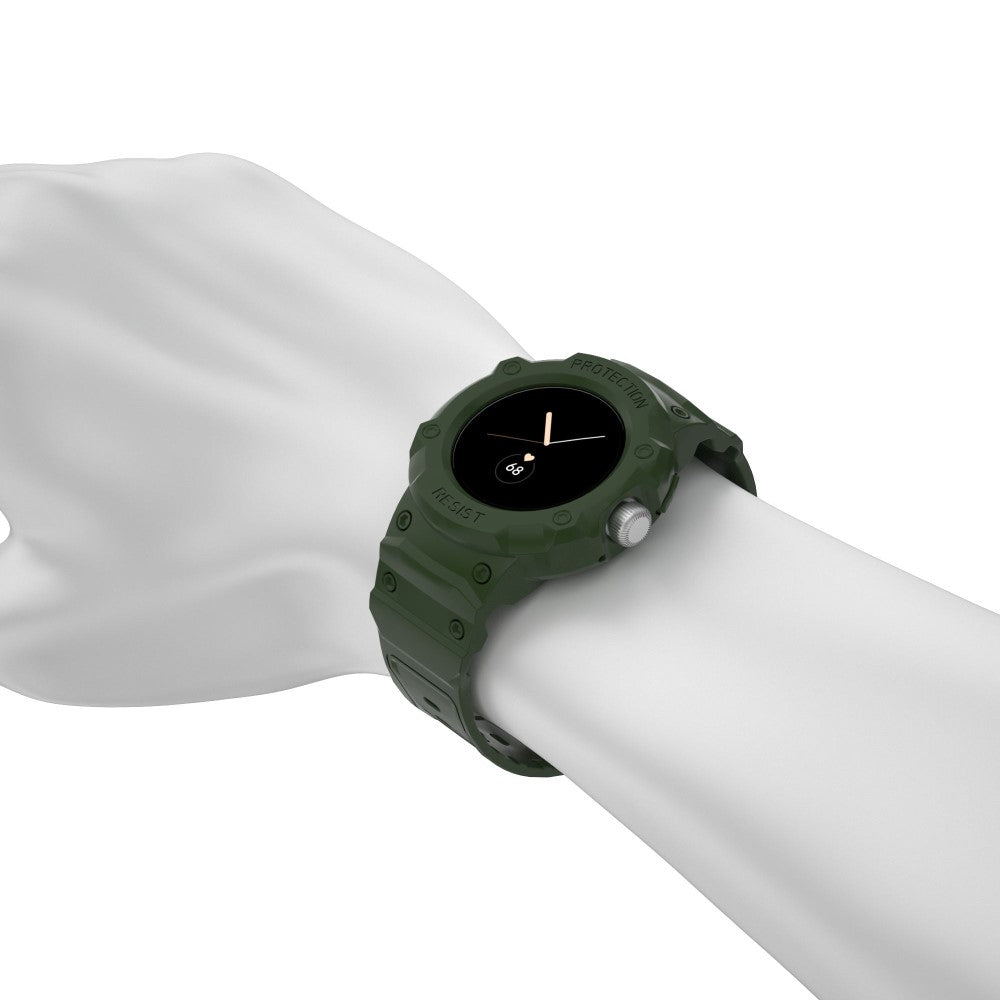 Vildt Elegant Silikone Rem passer til Google Pixel Watch - Grøn#serie_3
