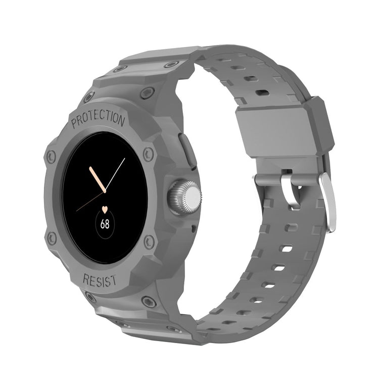 Vildt Elegant Silikone Rem passer til Google Pixel Watch - Sølv#serie_4