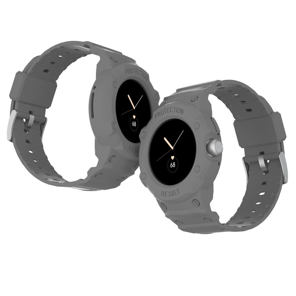 Vildt Elegant Silikone Rem passer til Google Pixel Watch - Sølv#serie_4