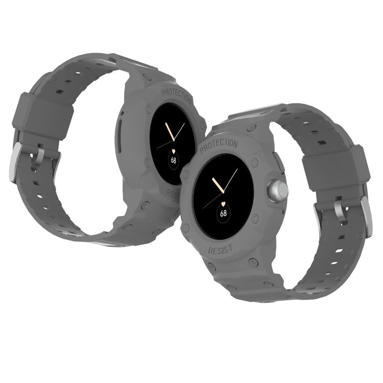 Vildt Elegant Silikone Rem passer til Google Pixel Watch - Sølv#serie_4