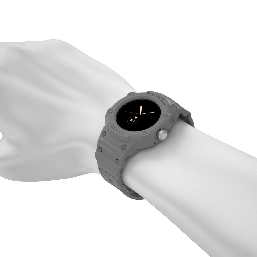 Vildt Elegant Silikone Rem passer til Google Pixel Watch - Sølv#serie_4