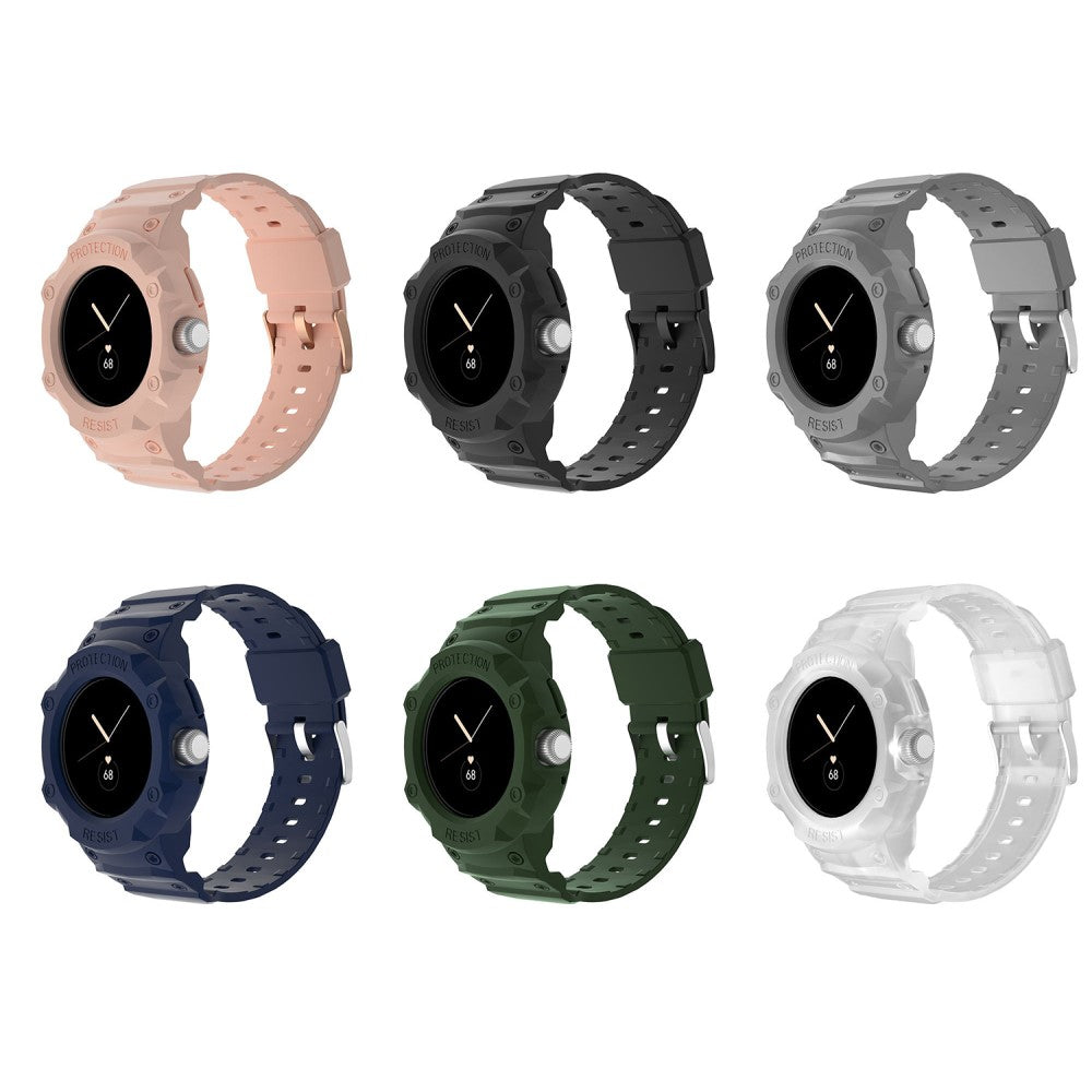 Vildt Elegant Silikone Rem passer til Google Pixel Watch - Sølv#serie_4
