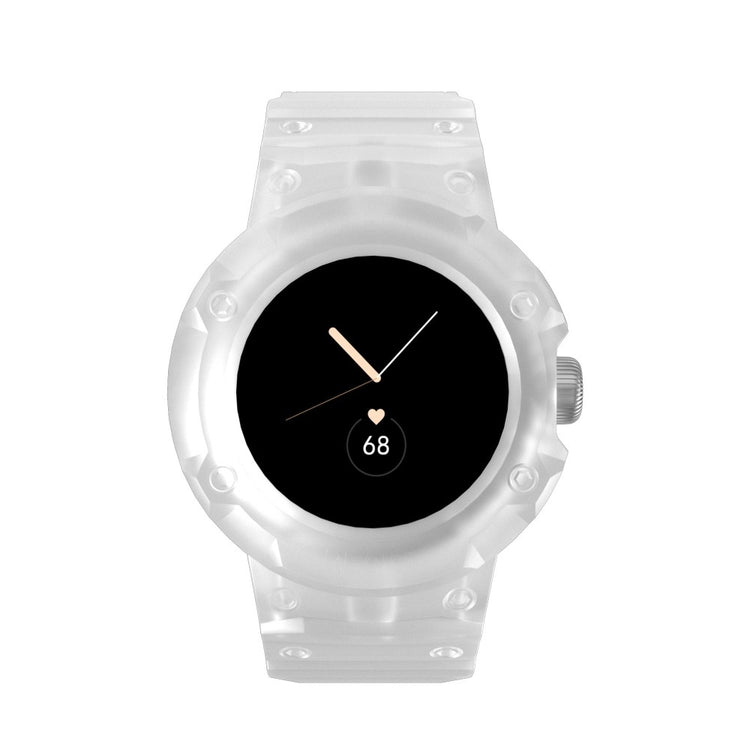 Vildt Elegant Silikone Rem passer til Google Pixel Watch - Gennemsigtig#serie_5