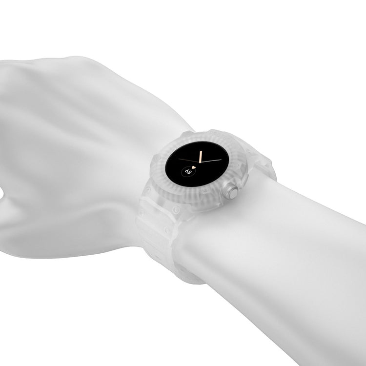 Vildt Elegant Silikone Rem passer til Google Pixel Watch - Gennemsigtig#serie_5