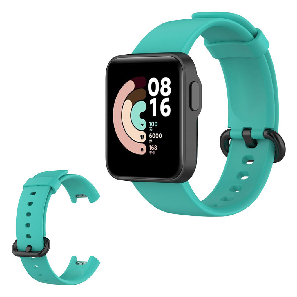 Cool Xiaomi Mi Watch Lite / Xiaomi Redmi Watch Silikone Rem - Grøn#serie_8