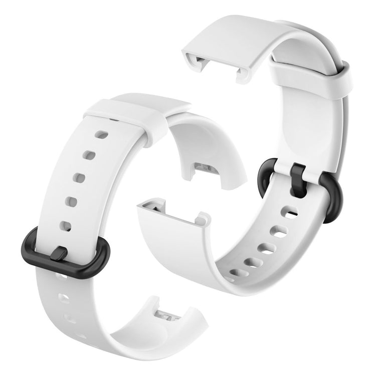 Sejt Xiaomi Mi Watch Lite / Xiaomi Redmi Watch Silikone Rem - Hvid#serie_2