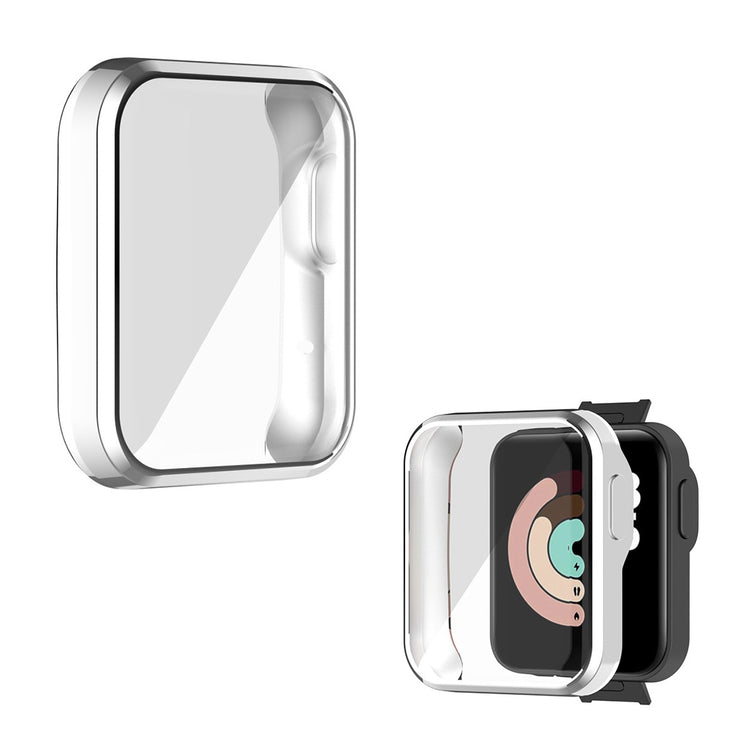 Meget Fint Xiaomi Mi Watch Lite / Xiaomi Redmi Watch Silikone Cover - Sølv#serie_3