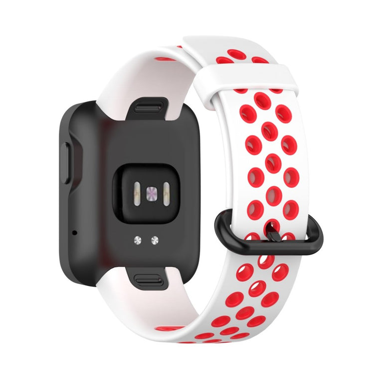 Kønt Xiaomi Mi Watch Lite / Xiaomi Redmi Watch Silikone Rem - Hvid#serie_1
