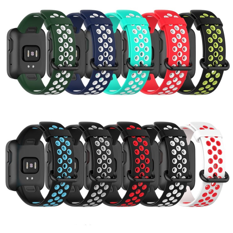 Kønt Xiaomi Mi Watch Lite / Xiaomi Redmi Watch Silikone Rem - Hvid#serie_1