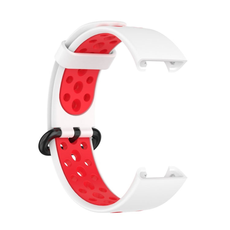 Kønt Xiaomi Mi Watch Lite / Xiaomi Redmi Watch Silikone Rem - Hvid#serie_1