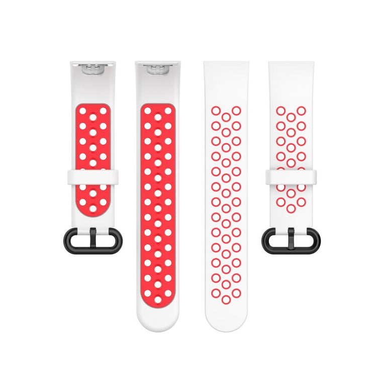 Kønt Xiaomi Mi Watch Lite / Xiaomi Redmi Watch Silikone Rem - Hvid#serie_1