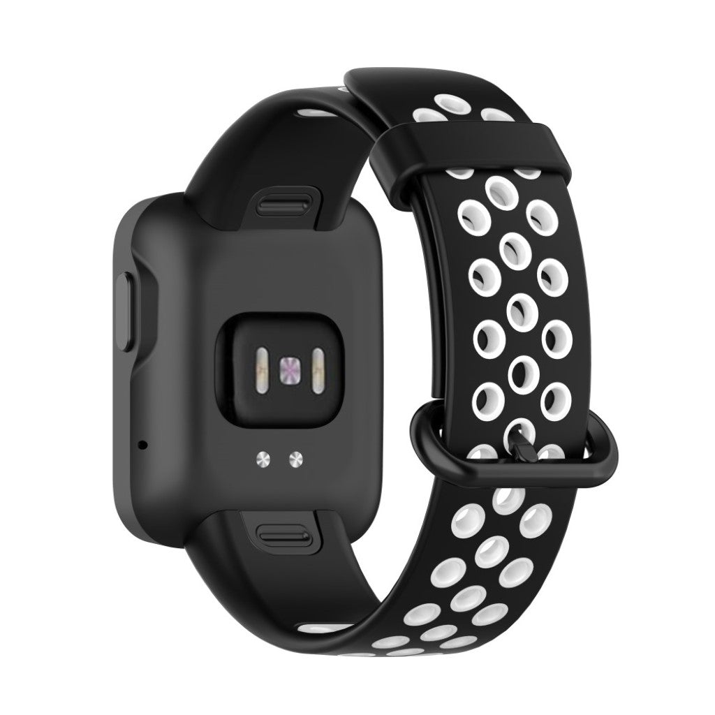 Kønt Xiaomi Mi Watch Lite / Xiaomi Redmi Watch Silikone Rem - Hvid#serie_2