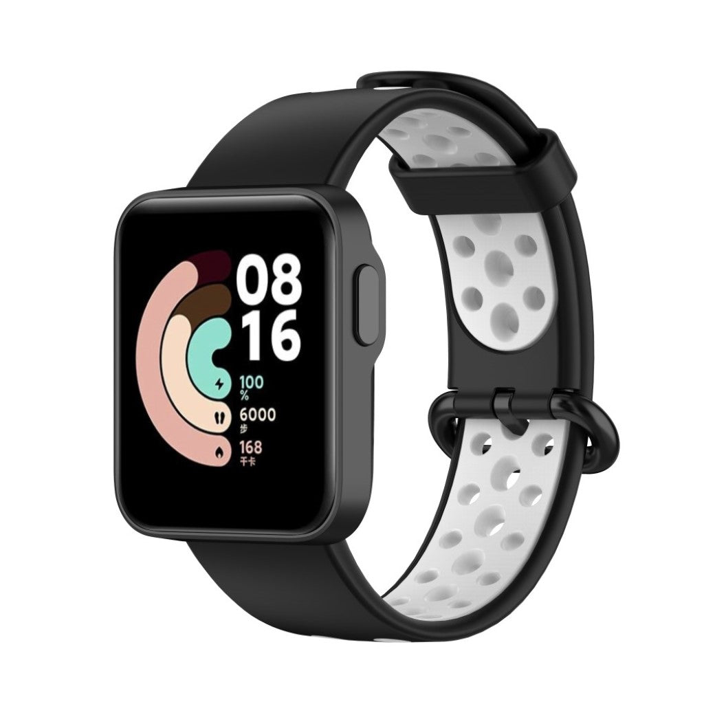 Kønt Xiaomi Mi Watch Lite / Xiaomi Redmi Watch Silikone Rem - Hvid#serie_2