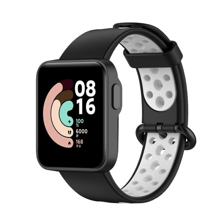 Kønt Xiaomi Mi Watch Lite / Xiaomi Redmi Watch Silikone Rem - Hvid#serie_2