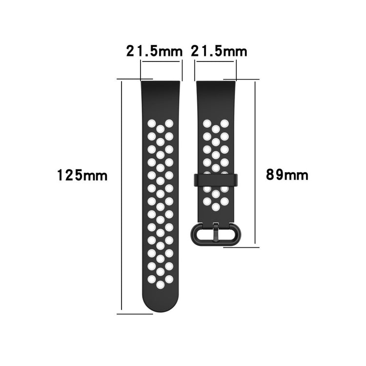 Kønt Xiaomi Mi Watch Lite / Xiaomi Redmi Watch Silikone Rem - Rød#serie_3
