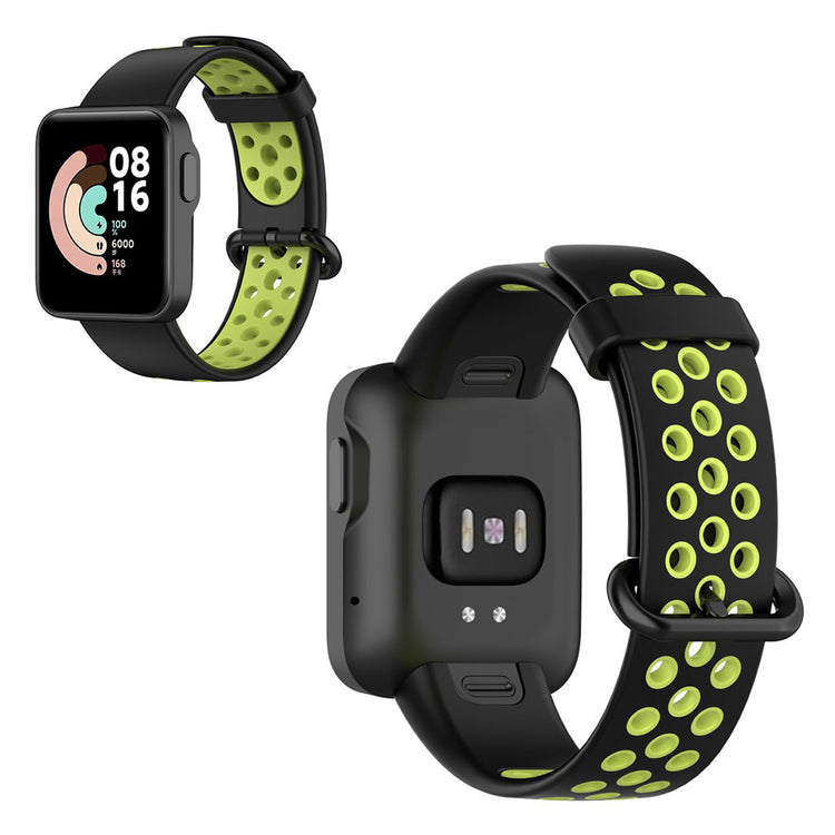 Kønt Xiaomi Mi Watch Lite / Xiaomi Redmi Watch Silikone Rem - Grøn#serie_6