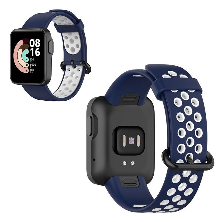 Kønt Xiaomi Mi Watch Lite / Xiaomi Redmi Watch Silikone Rem - Blå#serie_8
