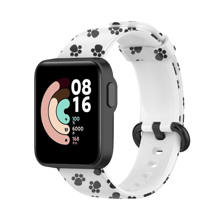 Sejt Xiaomi Mi Watch Lite / Xiaomi Redmi Watch Silikone Rem - Hvid#serie_2