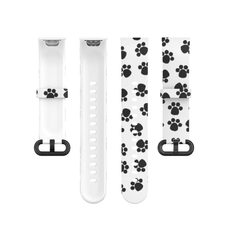 Sejt Xiaomi Mi Watch Lite / Xiaomi Redmi Watch Silikone Rem - Hvid#serie_2