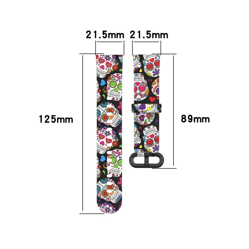 Sejt Xiaomi Mi Watch Lite / Xiaomi Redmi Watch Silikone Rem - Hvid#serie_2