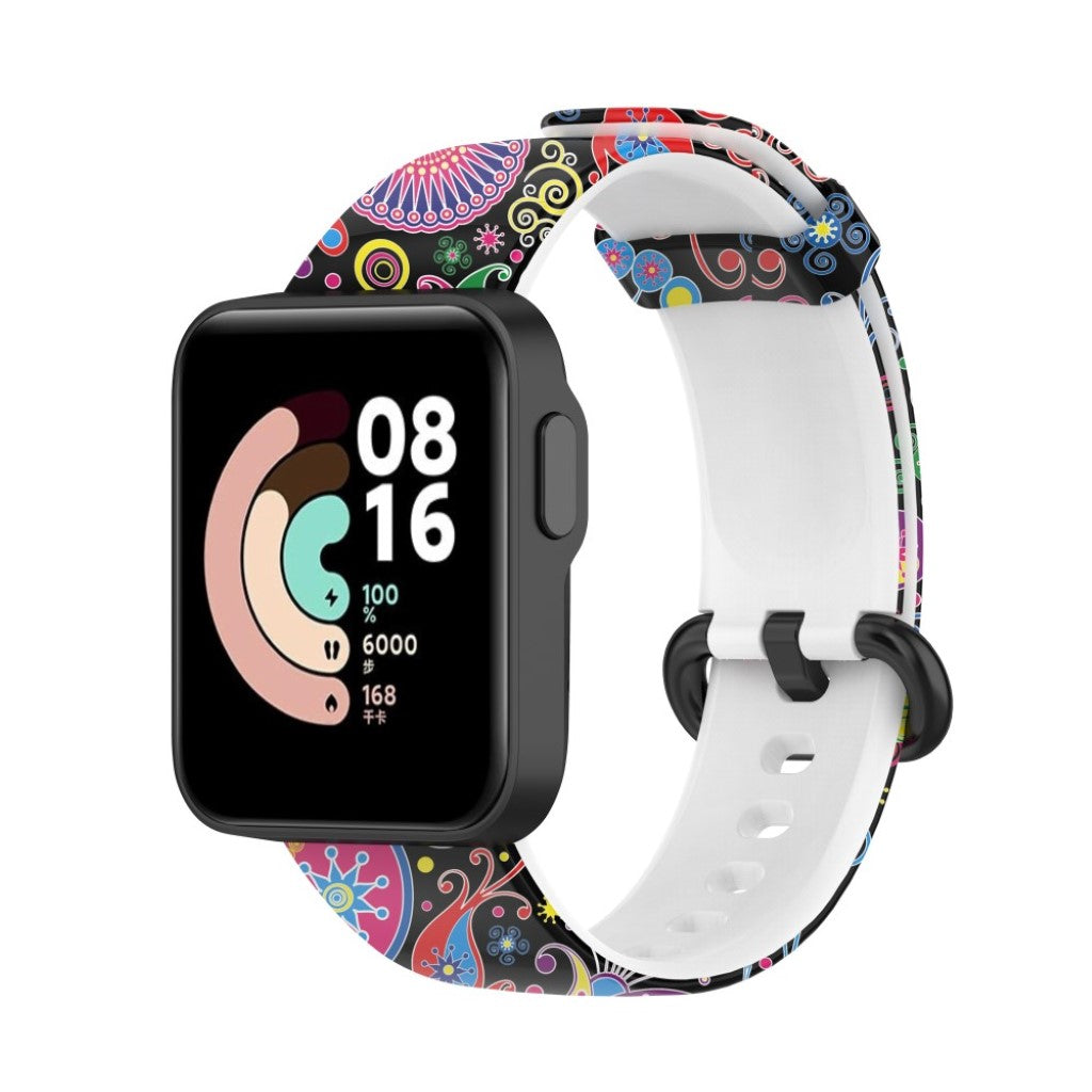 Sejt Xiaomi Mi Watch Lite / Xiaomi Redmi Watch Silikone Rem - Flerfarvet#serie_3