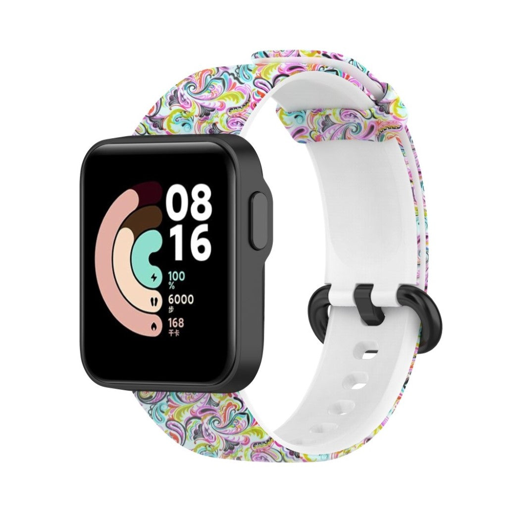 Sejt Xiaomi Mi Watch Lite / Xiaomi Redmi Watch Silikone Rem - Flerfarvet#serie_4
