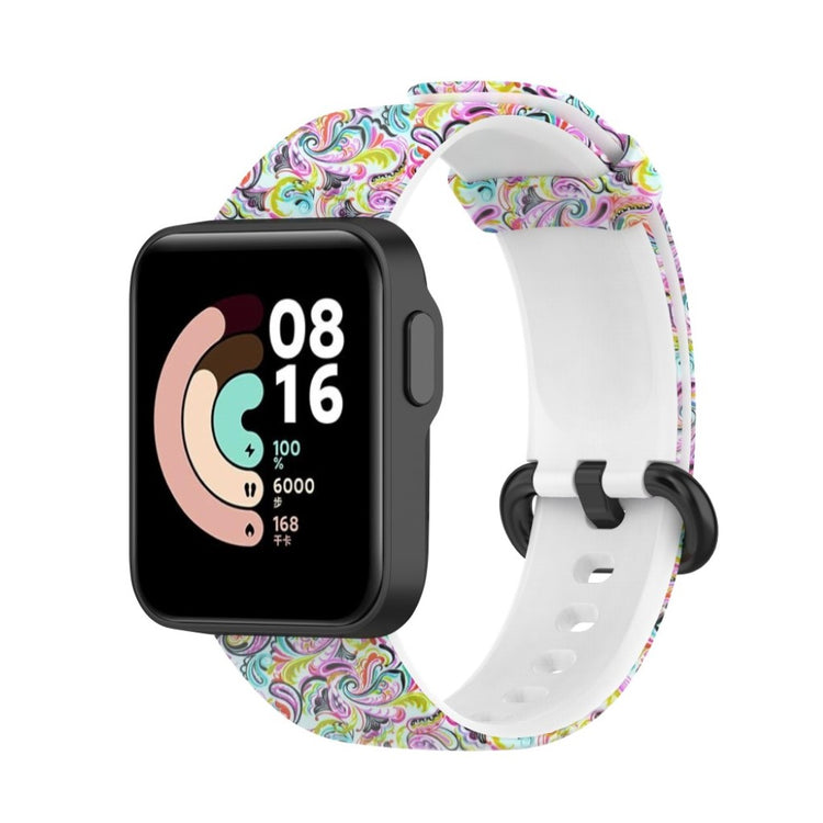 Sejt Xiaomi Mi Watch Lite / Xiaomi Redmi Watch Silikone Rem - Flerfarvet#serie_4