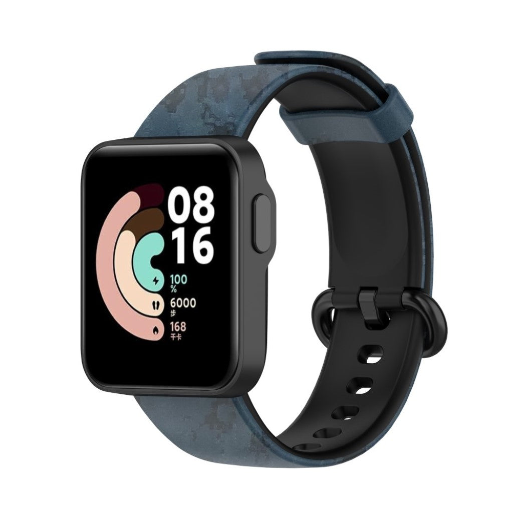 Sejt Xiaomi Mi Watch Lite / Xiaomi Redmi Watch Silikone Rem - Blå#serie_5
