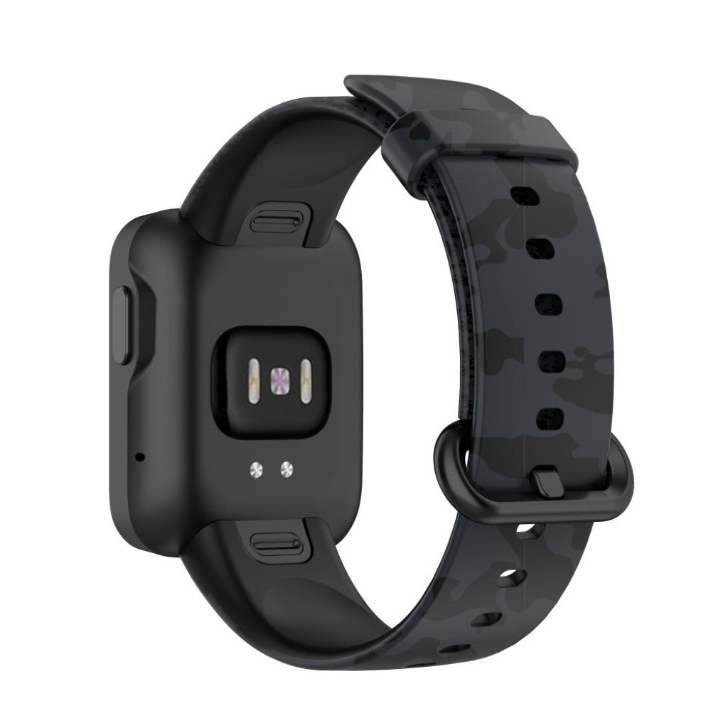 Sejt Xiaomi Mi Watch Lite / Xiaomi Redmi Watch Silikone Rem - Sølv#serie_6