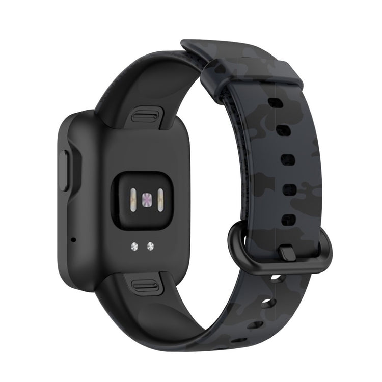Sejt Xiaomi Mi Watch Lite / Xiaomi Redmi Watch Silikone Rem - Sølv#serie_6
