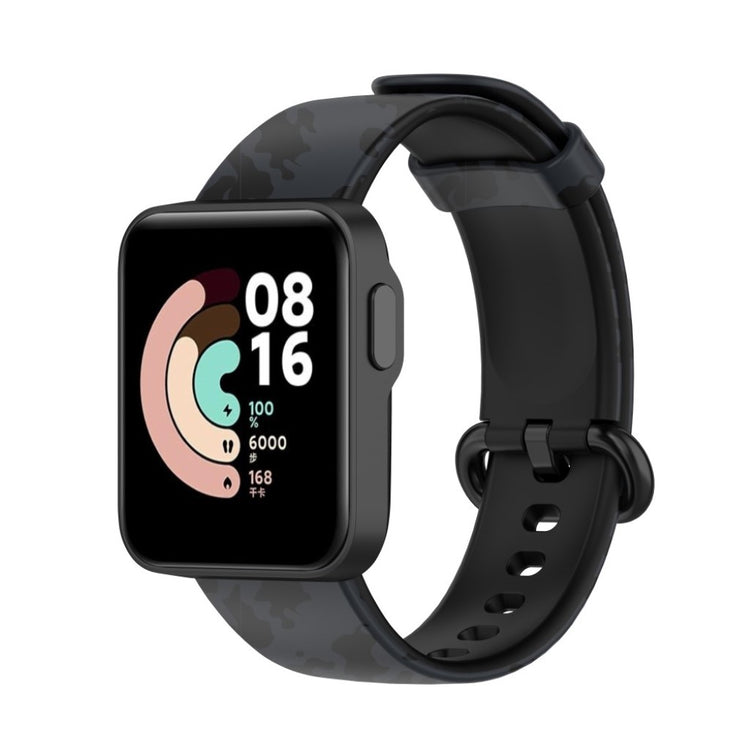 Sejt Xiaomi Mi Watch Lite / Xiaomi Redmi Watch Silikone Rem - Sølv#serie_6